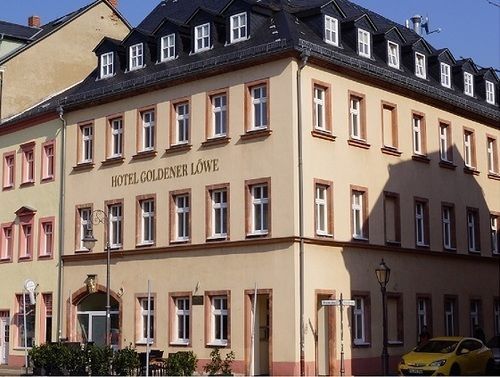 Hotel Goldener Loewe Waldheim Eksteriør bilde